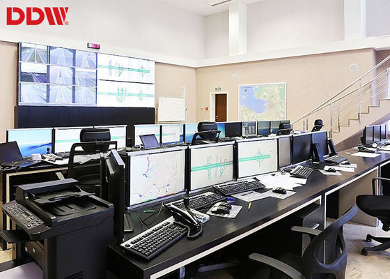 Dinding Video Ruang Kontrol Seamless / Layar Multi Layar 55 Tampilan Dinding Video