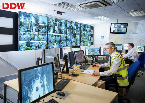 49 "Monitor Tampilan Dinding Video, Dinding Video Keamanan Gamut Warna Tinggi