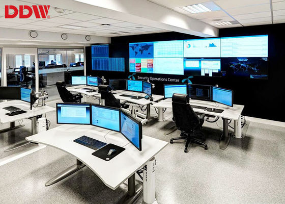 Dinding Video Ruang Konferensi Anti Silau, Monitor Dinding Video Ultra Tipis