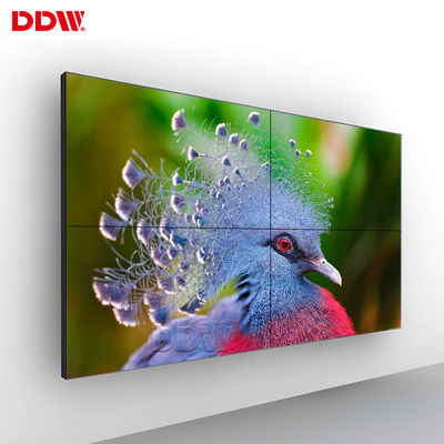 Layar Dinding Video LCD Seamless 46 Inch 178 Degree Viewing Angle Refresh Rate 60Hz