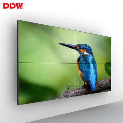 Tampilan Dinding Video LCD Ruang Konferensi 500 Nits Restaurant Hotel Multi Antarmuka