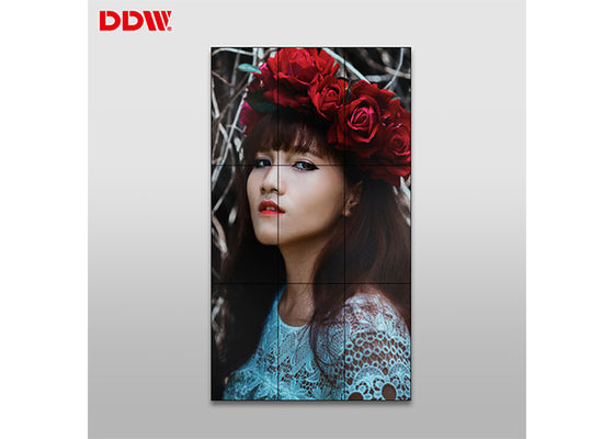 Dinding Video LCD Panel Samsung Seamless, Layar Dinding Video 55 Berwarna-warni