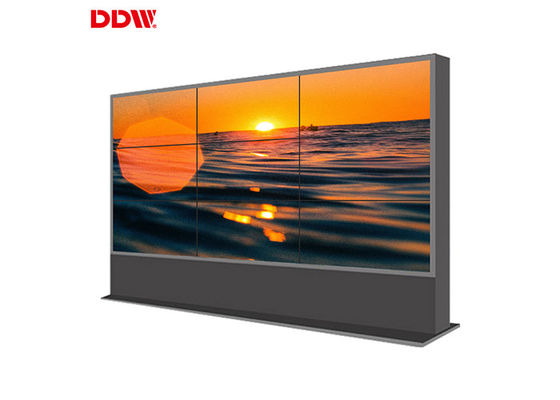 Dinding Video Komersial Kecerahan 500 Nits / Dinding Monitor LCD Seamless