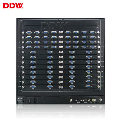 Tampilan Vertikal IP Video Wall Matrix Mendukung Pembekuan Gambar Layar Besar 12W / Saluran