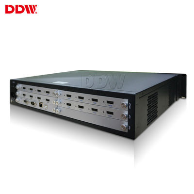 Drop Ship Pure LCD Video Wall Scaler Setiap Saluran FHD 1920 X 1080 dengan RS232 LAN