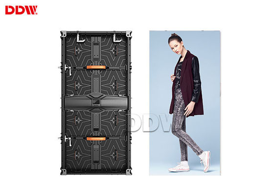 Sewa Tanpa Suara Tampilan Dinding Video LED Ringan Rasio Kontras Tinggi Tahan Air