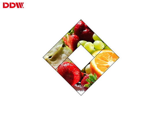 Full HD 1080P Dinding Video Tidak Teratur Dalam Ruangan / Semi Luar Ruangan 350-700 Nits