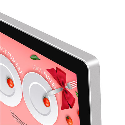 Layar Digital Signage 22 inci Kartu Sd Atau Port Usb, Layar Sentuh Layar Monitor Totem DDW-AD2201W