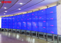 500nits brightness round videowall 46 inch samsung lcd panels for shopping center
