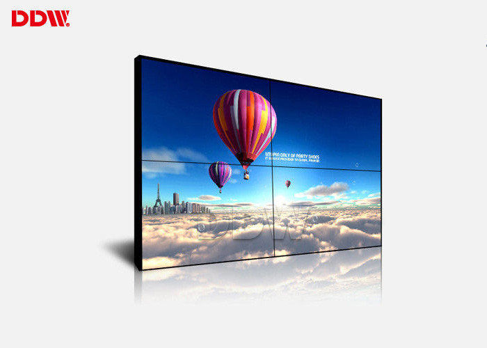 Struktur Fleksibel 3.5 Mm DDW LCD Video Wall Mendukung Berbagai Port Sinyal