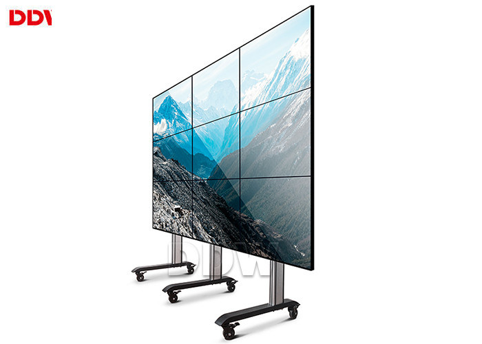 Herizontal Shopping Mall DDW LCD Video Wall Dengan Kontrol Panel LG RS232