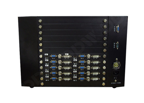Multi monitor controller Aluminium brushed, display wall processor Mendukung pembekuan gambar layar besar