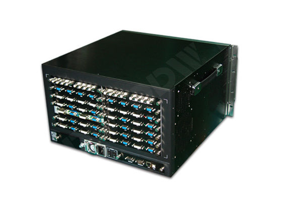 VGA DVI HDMIx2 Video Wall Processor 2x3 1920X1080p Keamanan Input Cctv Windows