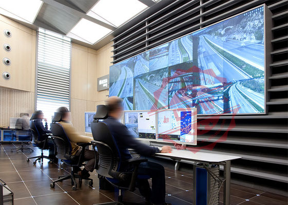 2X3 Control Room Video Wall 55 '' 3.5mm Samsung Display HDMI VGA 1080P 700 Nits