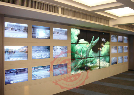 2X3 Control Room Video Wall 55 '' 3.5mm Samsung Display HDMI VGA 1080P 700 Nits