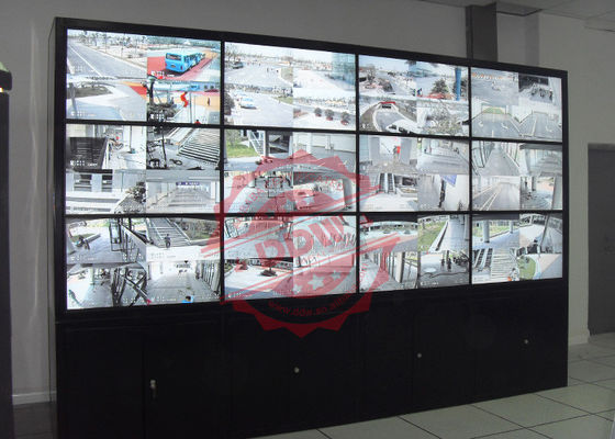 2X3 Control Room Video Wall 55 '' 3.5mm Samsung Display HDMI VGA 1080P 700 Nits
