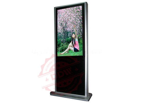 TFT Panel interaktif 46 "Stand Alone digital signage touchscreen dengan perangkat lunak bebas