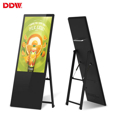 Portabel digital poster lcd signage kios android pemain iklan pintar papan layar signage digital dan display
