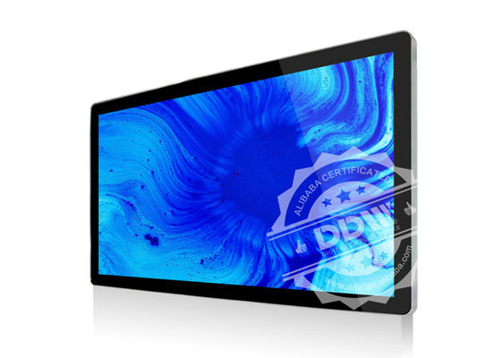 200W Dinding Layar Lcd Iklan 47 "LCD Display 1100/1 Kontras Untuk Lobbies