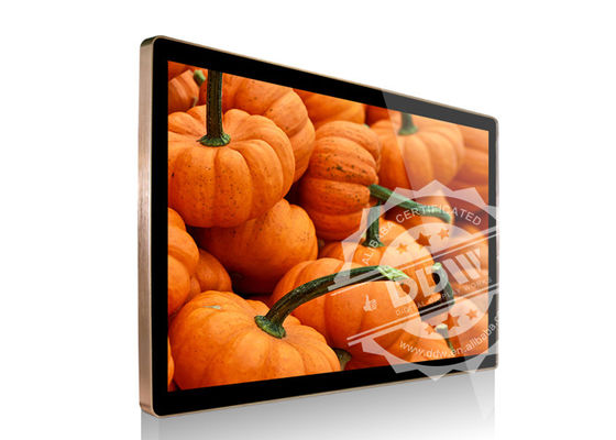 200W Dinding Layar Lcd Iklan 47 "LCD Display 1100/1 Kontras Untuk Lobbies