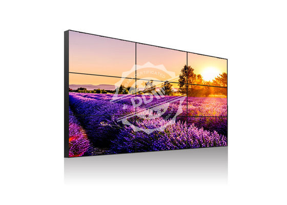 Super Tipis Bezel 3.5mm Samsung Control Room Video Wall Monitor 55 Inch Resolusi Tinggi