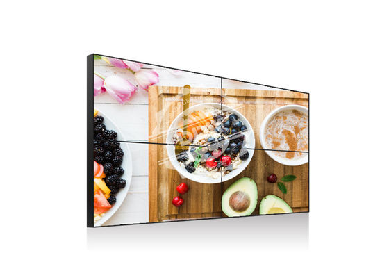 Super Tipis Bezel 3.5mm Samsung Control Room Video Wall Monitor 55 Inch Resolusi Tinggi