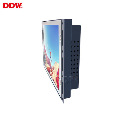 8.4 Inch LCD Advertising Player Layar Positif Otomasi Industri Memantau Semua Metal
