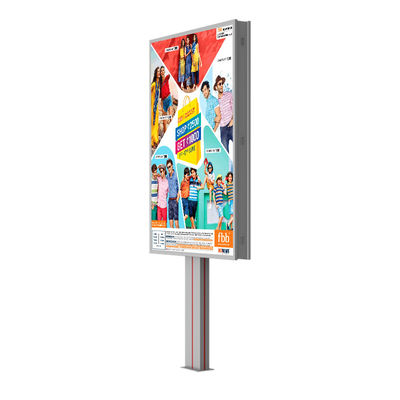 Desain high-end 8000nits tahan air IP65 p6 baja luar led papan reklame untuk iklan