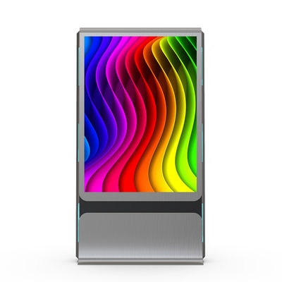 Mudah instalasi disesuaikan p4,p5,p6,p8,p10 IP65 mupi digital led signage display digital