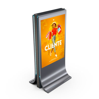IP65 tahan air P4 P5 P6 P8 P10 8000nits 3840hz mupi tampilan luar led digital signage