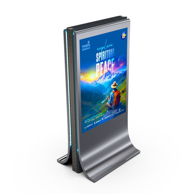 Mudah instalasi 8000nits P4 P5 P6 P8 P10 mupi digital outdoor led signage display digital