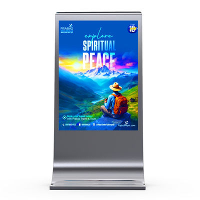 Mudah instalasi 8000nits P4 P5 P6 P8 P10 mupi digital outdoor led signage display digital