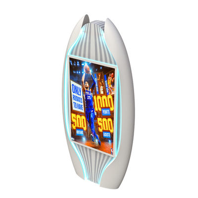 Mudah instalasi 10000nits IP65 P4 P5 P6 P8 P10 mupi tampilan luar ruangan indoor led digital signage