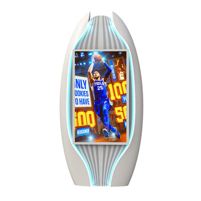 Mudah instalasi 10000nits IP65 P4 P5 P6 P8 P10 mupi tampilan luar ruangan indoor led digital signage