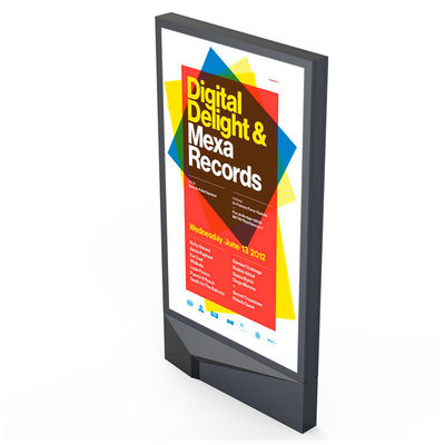 IP65 tahan air P4 P5 P6 P8 P10 10000nits mupi digital outdoor indoor led signage display digital