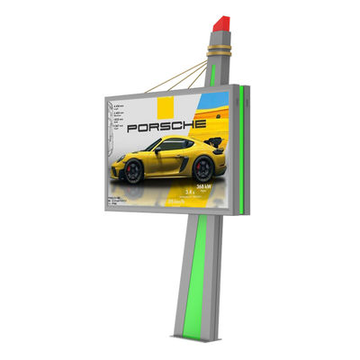 Desain high end 1920hz p6 tahan air tampilan iklan luar led billboard
