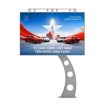 P6 8000nits baja IP65 tahan air digital elektronik iklan luar led billboard