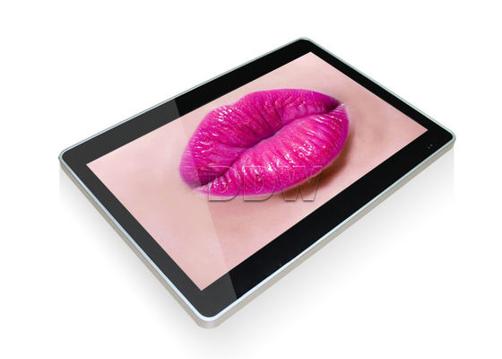 Black Loop Tft Wall Mounted Menampilkan Iklan 43 '' Hdmix2 3g 4g Wifi MP4 Player