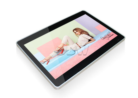 Black Loop Tft Wall Mounted Menampilkan Iklan 43 '' Hdmix2 3g 4g Wifi MP4 Player