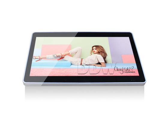 Black Loop Tft Wall Mounted Menampilkan Iklan 43 '' Hdmix2 3g 4g Wifi MP4 Player