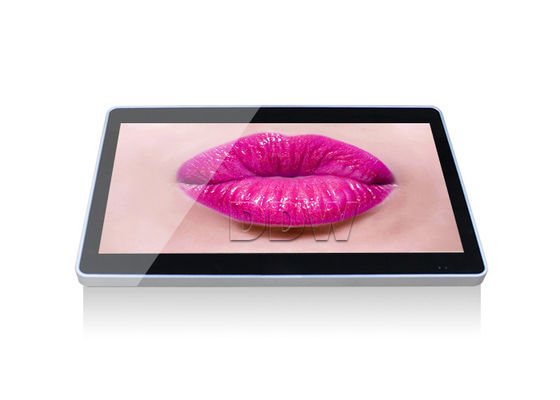 Black Loop Tft Wall Mounted Menampilkan Iklan 43 '' Hdmix2 3g 4g Wifi MP4 Player