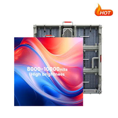 P5 P6.67 P8 P10 LED Video Wall Display Luar Ruangan Lencana Iklan Aluminium Luar Ruang Lampu LED Papan Papan Papan Papan Papan