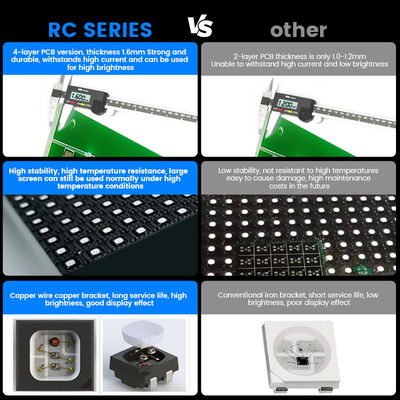 Display LED sewa tahap definisi tinggi P1.56 P2.604 P2.976 P3.91 Pixel Pitches LED Layar