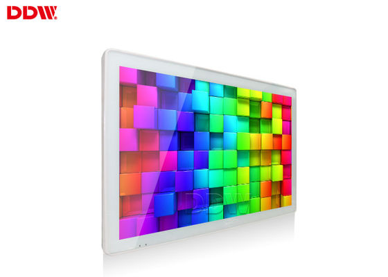 PC semua dalam satu lcd Wall Mounted Iklan Tampilan Jaringan Digital Signage 2gb - 36gb