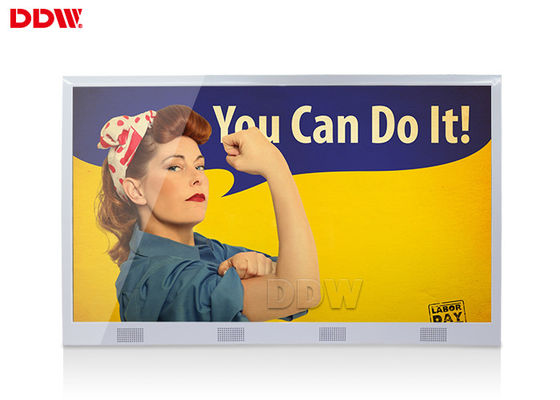 Multi Dot Touchscreen Wall Mounted Menampilkan Iklan Totem / Horisontal 43 '' DDW-AD4301WN