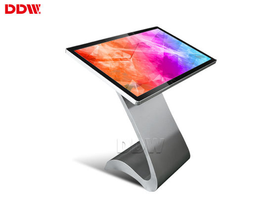 Jenis TFT horisontal 500cd / m2 WLED informasi kios 1920 x 1080 Layar Sentuh Kios permintaan publik windows 7/8/10 PC embed