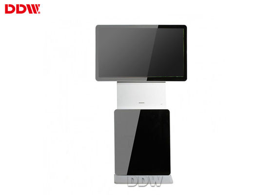 82 inch Lantai Berdiri berputar kios Lcd Iklan Pemain 1920x1080 16.7 M Untuk Pusat Perbelanjaan 500 nits DDW-AD8201S