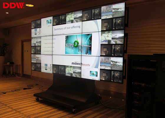 Gambar Layar Besar Ip Video Wall Hdmi Controller 10 Inch Tampilan Vertikal Pluggable