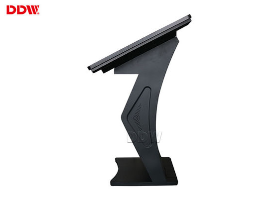 Pabrik hot 43 inch 10 poin sentuh kapasitif kios LG Windows dalam ruangan lantai berdiri layar sentuh lcd iklan display