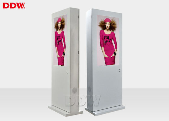 FCC / RoHS Digital Signage Screen Digital Sign Board 700Nits Kecerahan